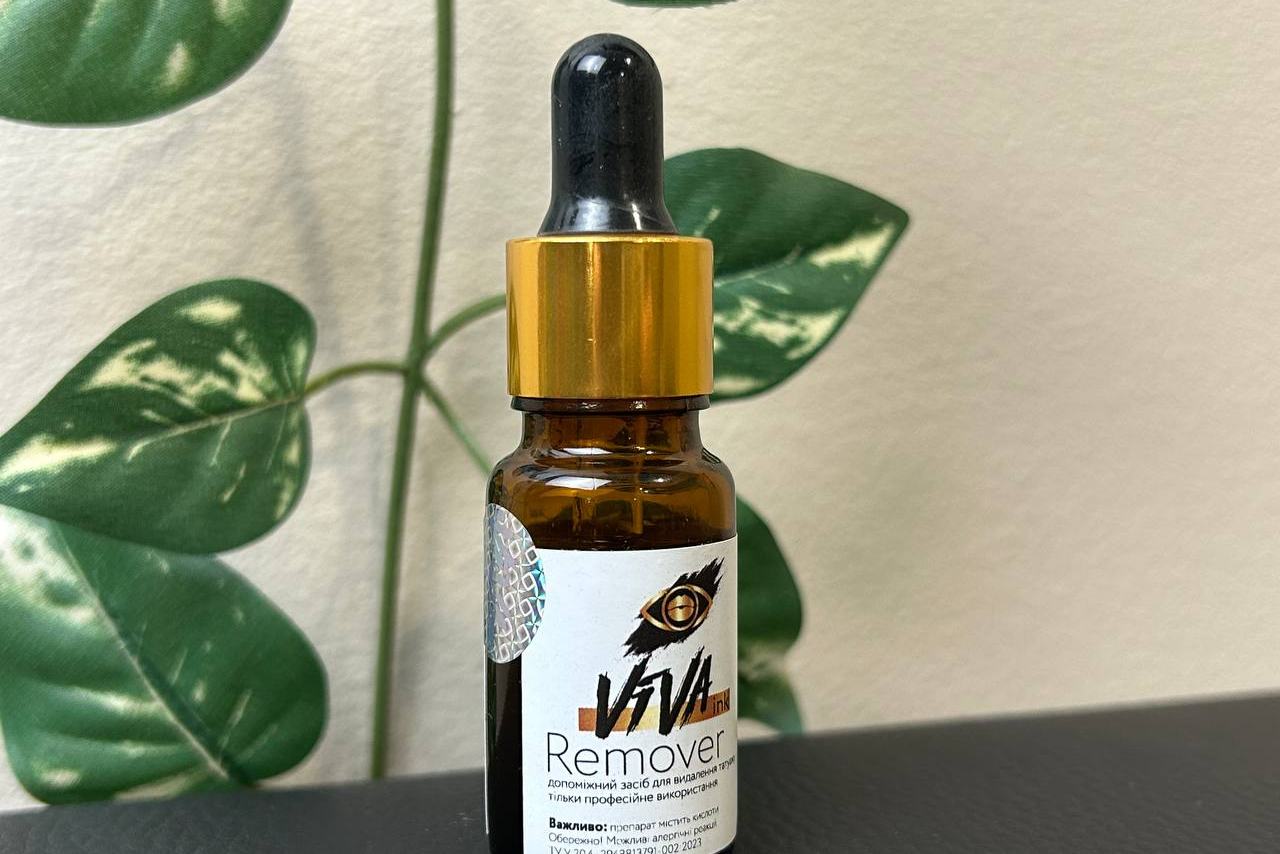 tattoo lightening procedure with remover