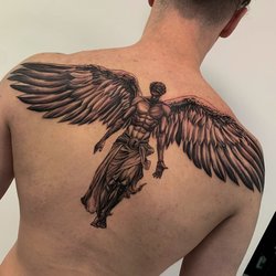 Men's Back Tattoos