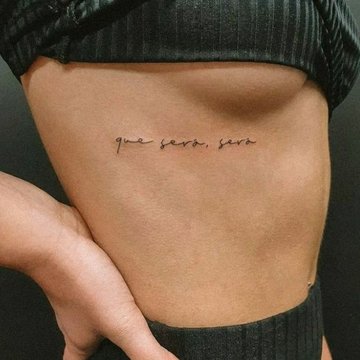 Тату под грудью (19)