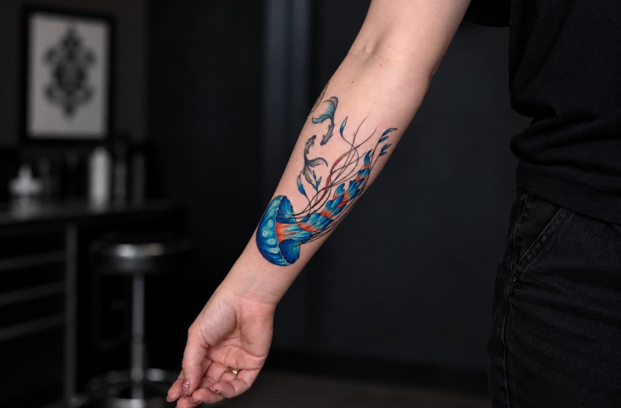 Arm tattoo