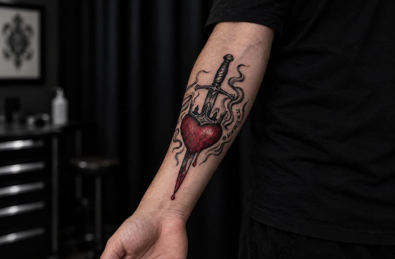 Arm tattoo