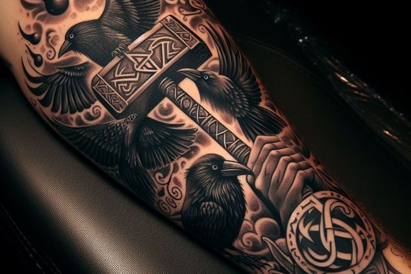 северные тату (6)