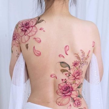 женские тату (9)